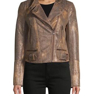 Free People Faux Leather Moto Jacket